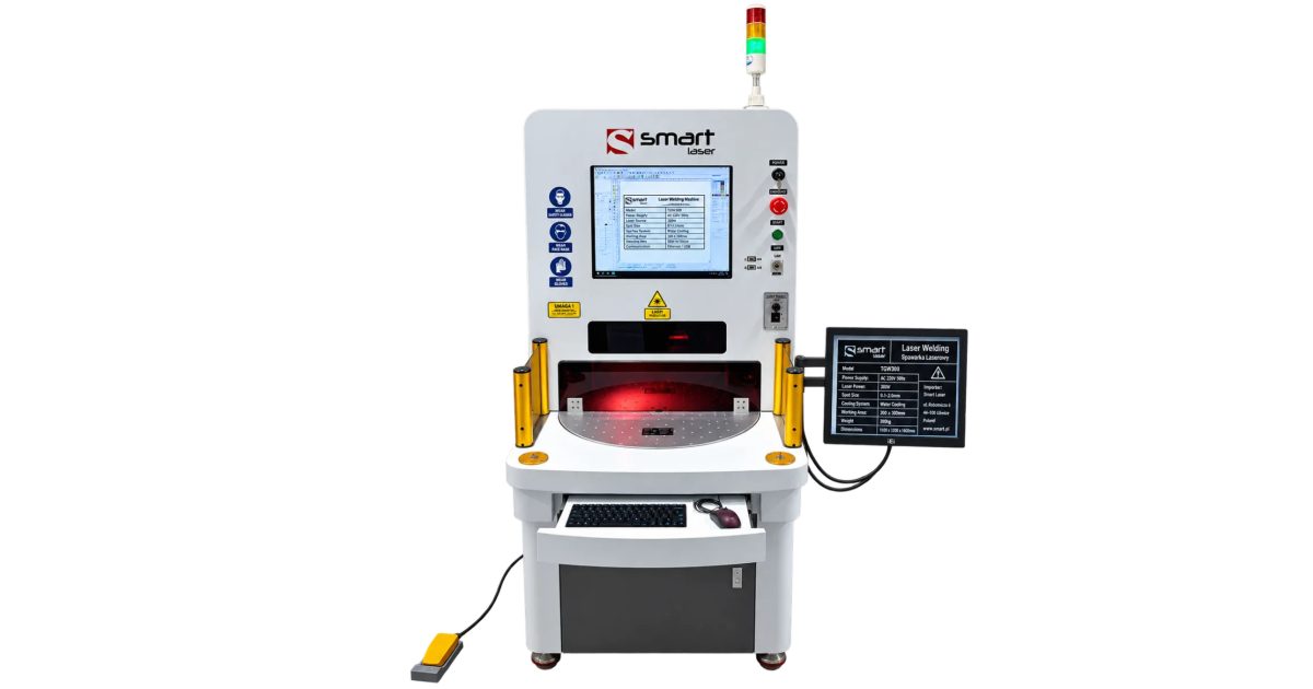Fiber 2D laser in an enclosure with a rotary table — Smart Laser