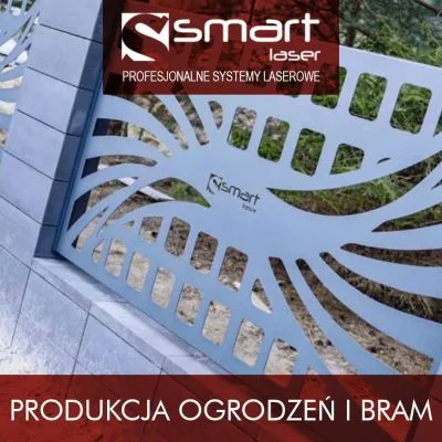 Produkcja ogrodzeń bram przy użyciu technologii laserowej na urządzeniach Smart Laser Fiber