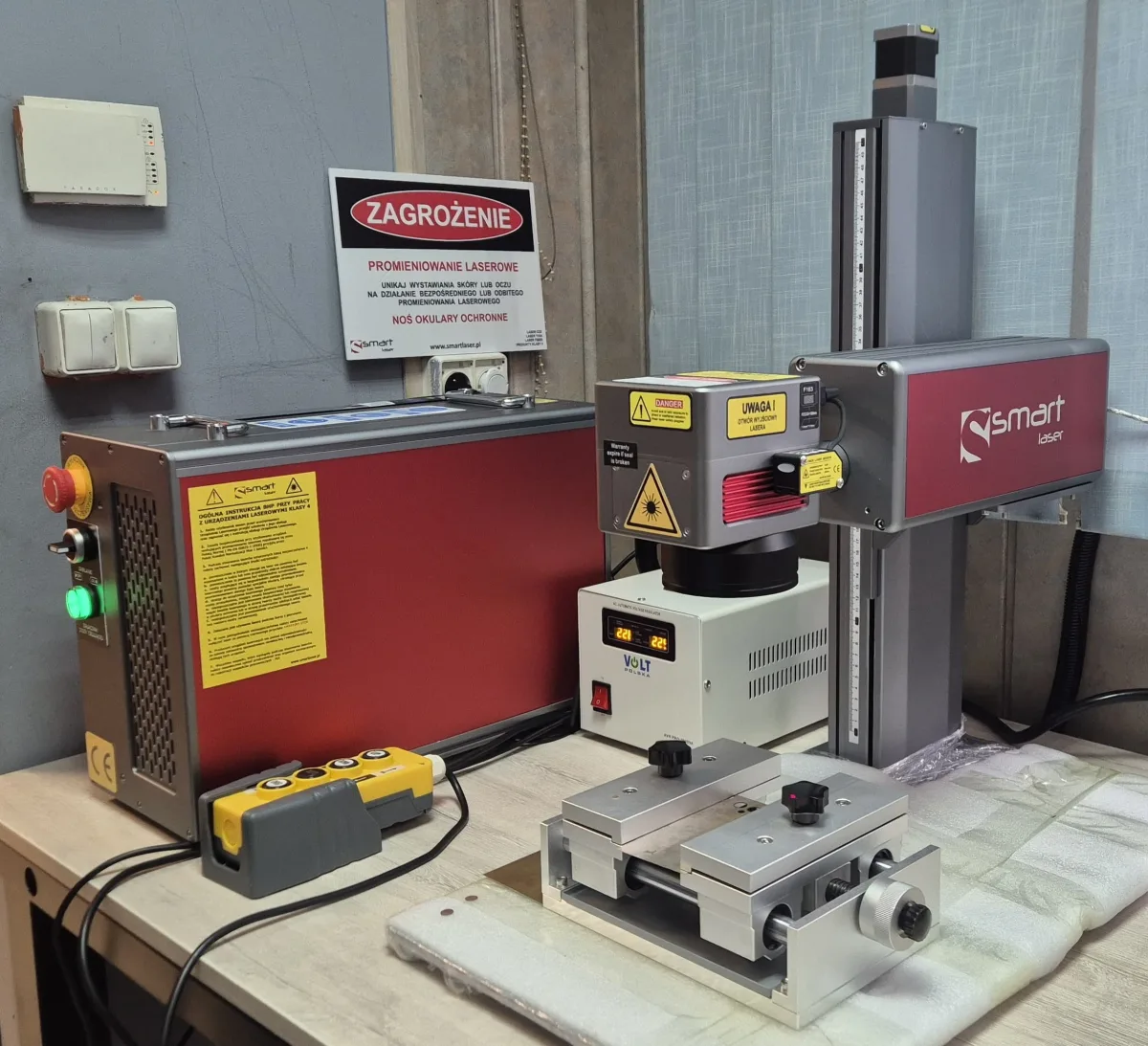 Laser Fiber 2D z autofocusem