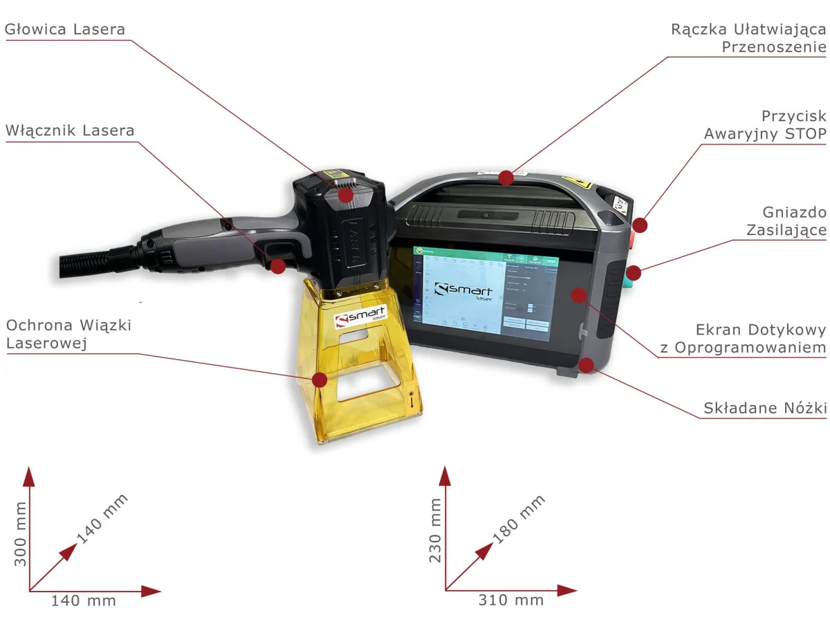Mobilna znakowarka Fiber 30W