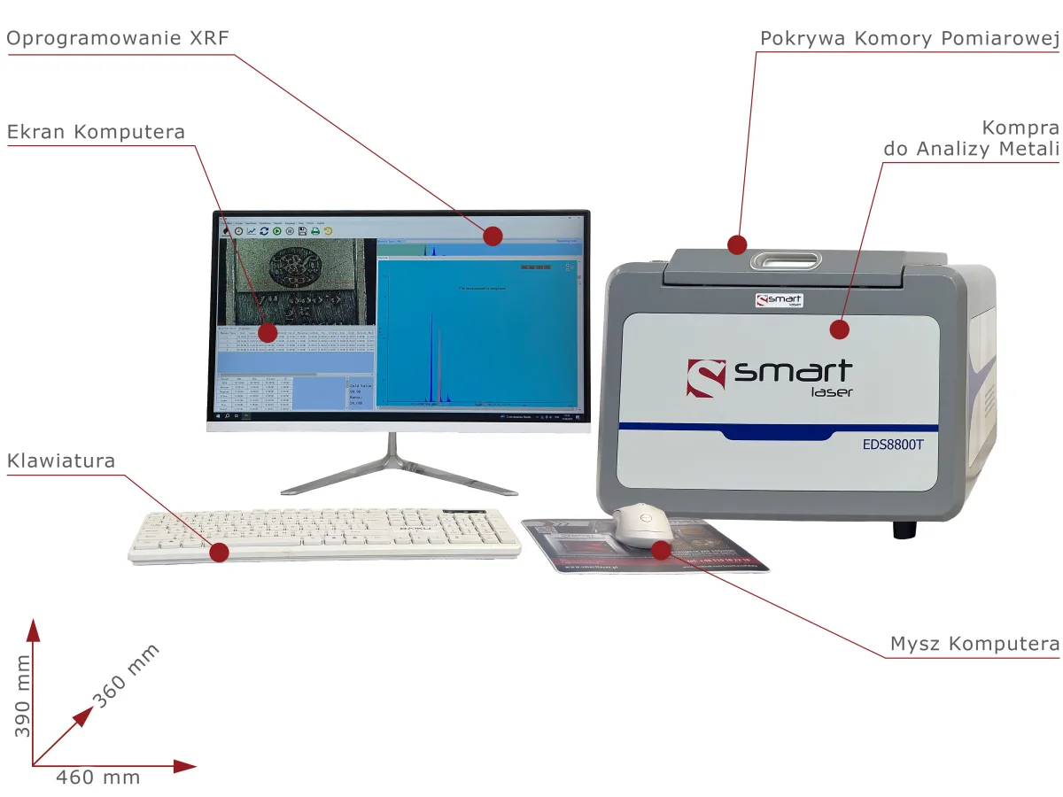 Spektrometr XRF GoldTester LZ82U
