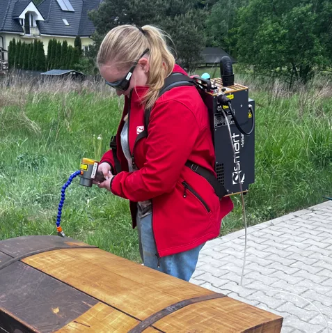Smart Laser 300W Backpack-Style Pulsed Laser Cleaner
