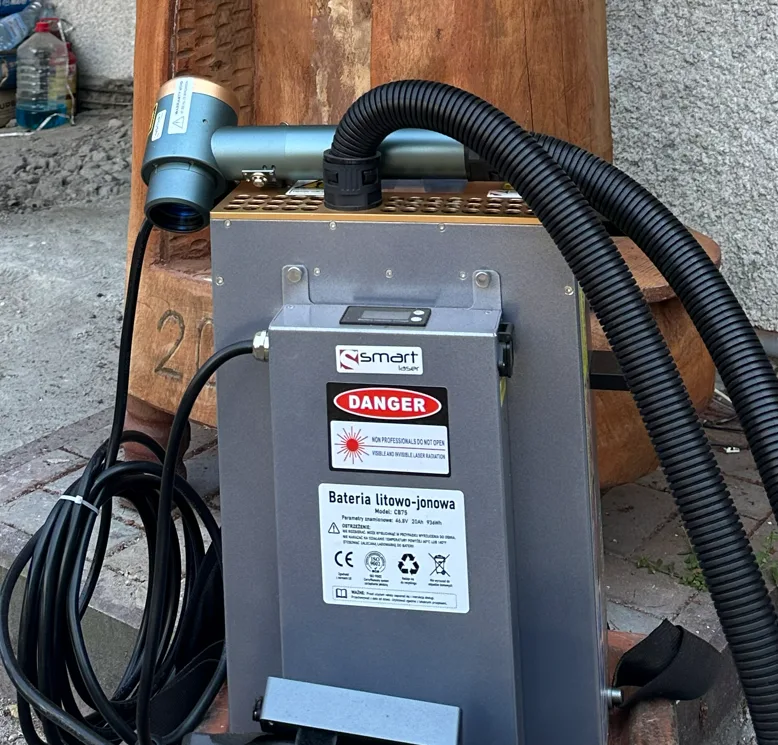 Smart Laser 300W Backpack-Style Pulsed Laser Cleaner